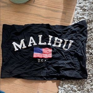 Romwe Malibu crop top